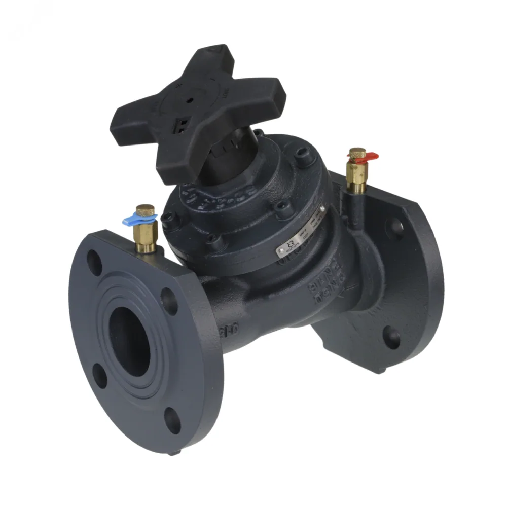 Ручной балансировочный клапан MNF-R, фланцевый, DN20, PN25, Tmax 150C