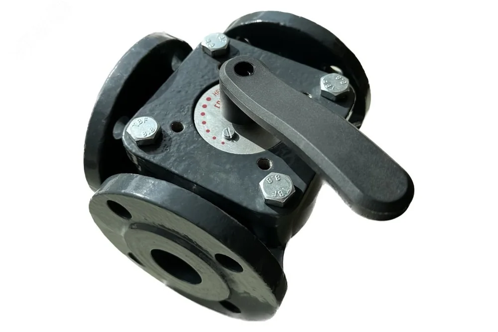 Клапан регулирующий поворотный HFE-3R DN125 Kvs280, чугун, фланцевый, Тмакс - 110, PN6
