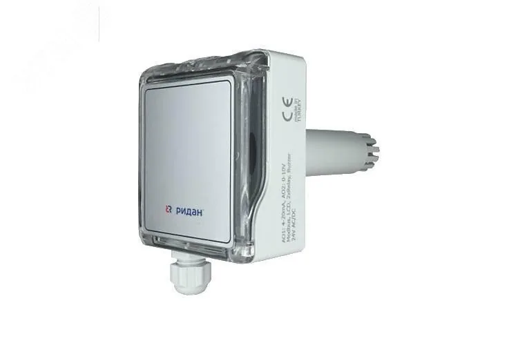 Датчик-преобразователь CO2 канальный RCD200